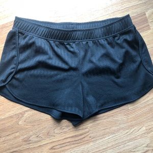 Athletic Works black workout shorts